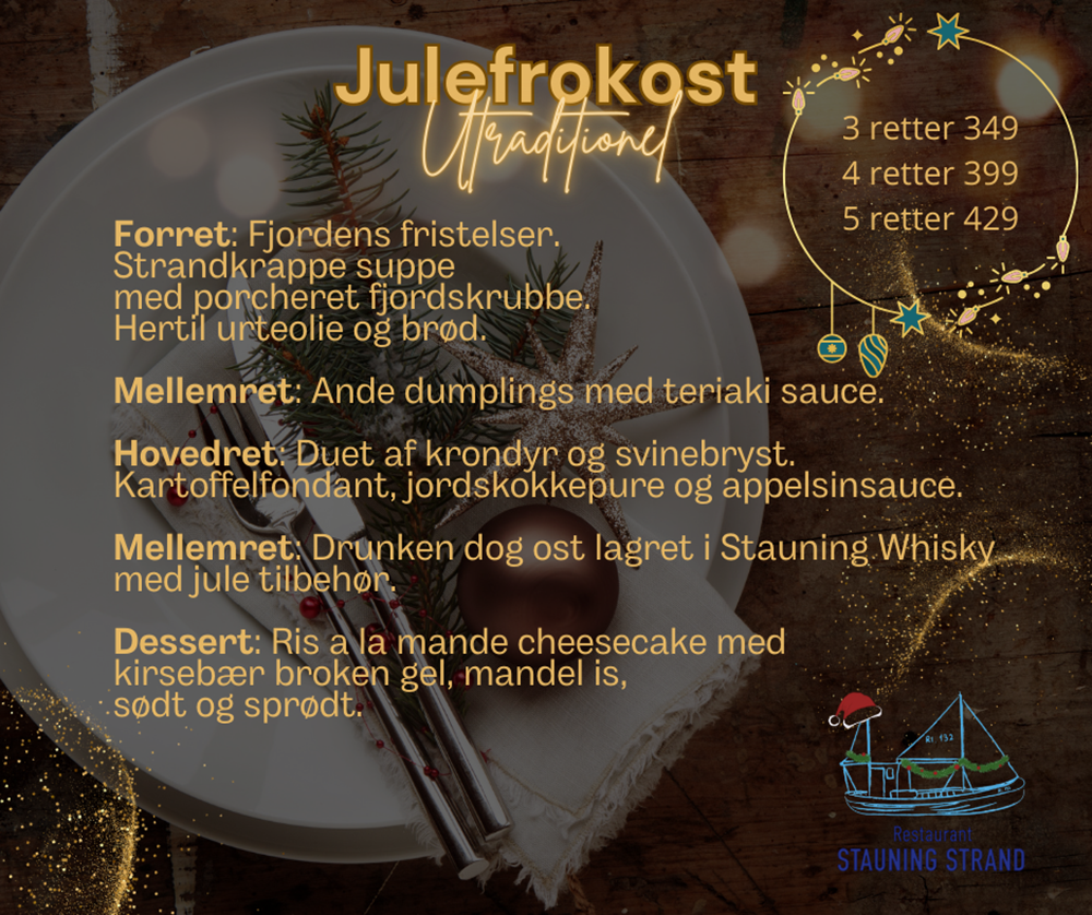 Julefrokost - den utraditionelle